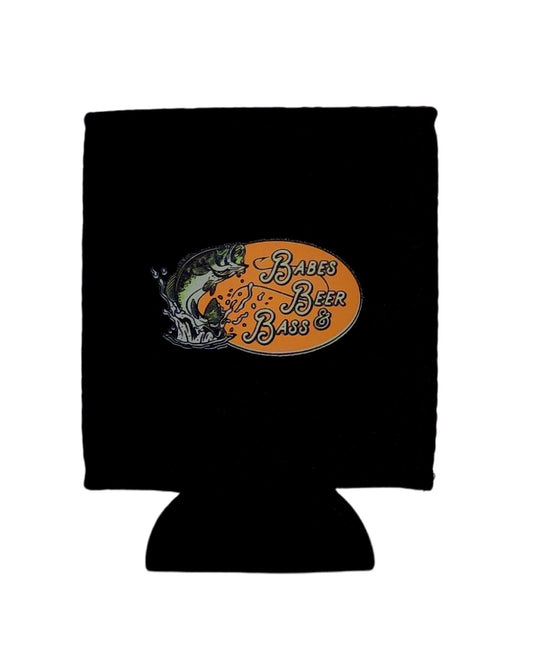 BLACK/ORANGE Retro Koozie