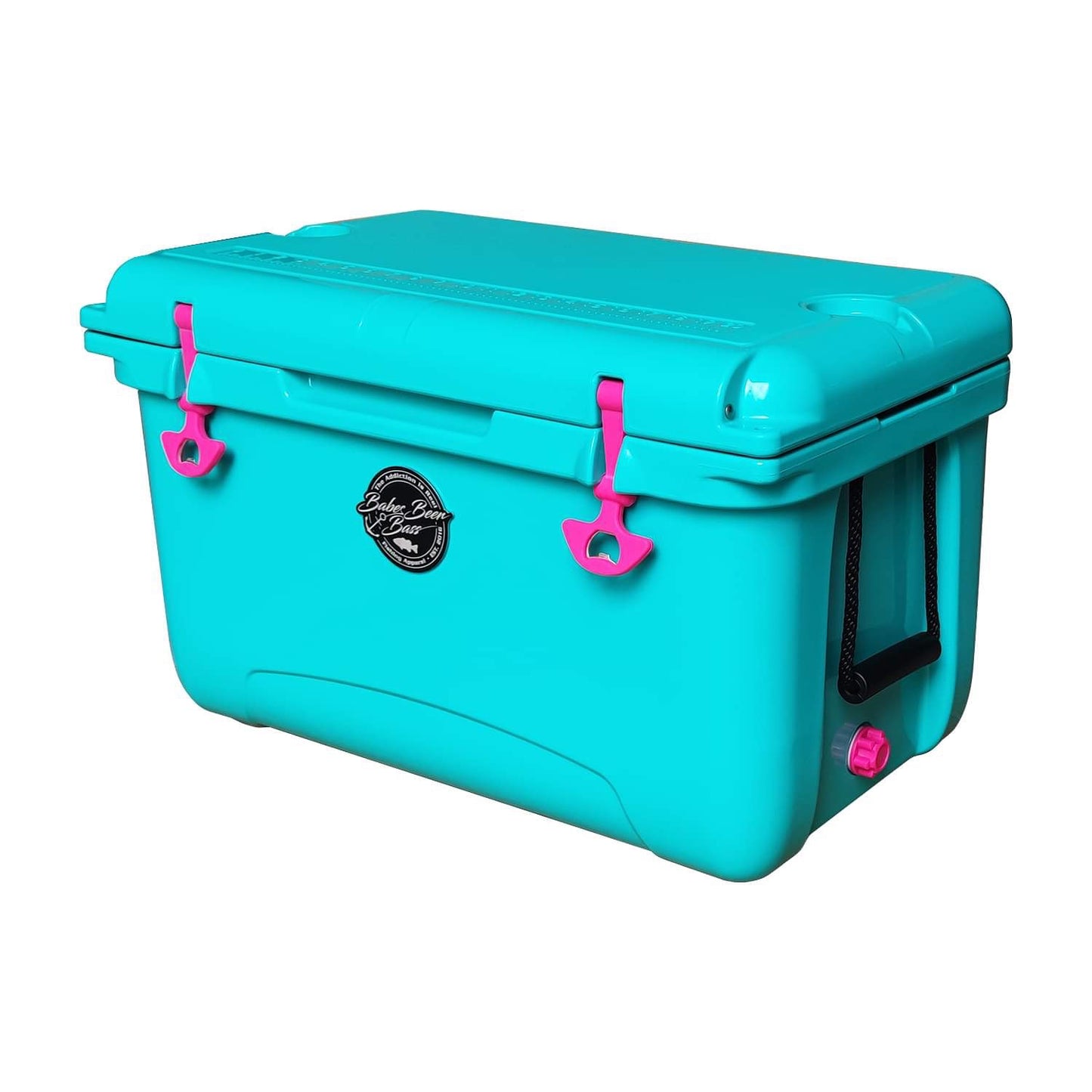 48QT TURQUOISE/PINK LED COOLER